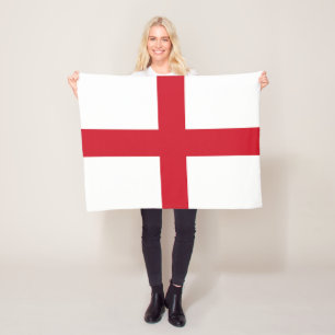 Englische Flagge Fleecedecke