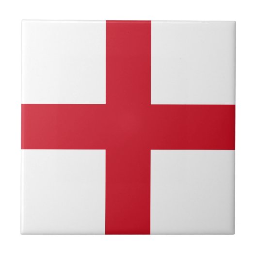 Englische Flagge Fliese (Vorderseite)