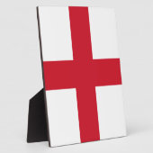 Englische Flagge Fotoplatte (Seite)
