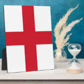Englische Flagge Fotoplatte (Seite)