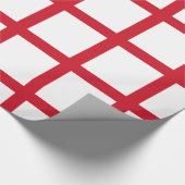 Englische Flagge Geschenkpapier (Ecke)