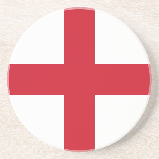 Englische Flagge Getränkeuntersetzer (Vorne)