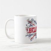 Englische Flagge Kaffeetasse (Links)