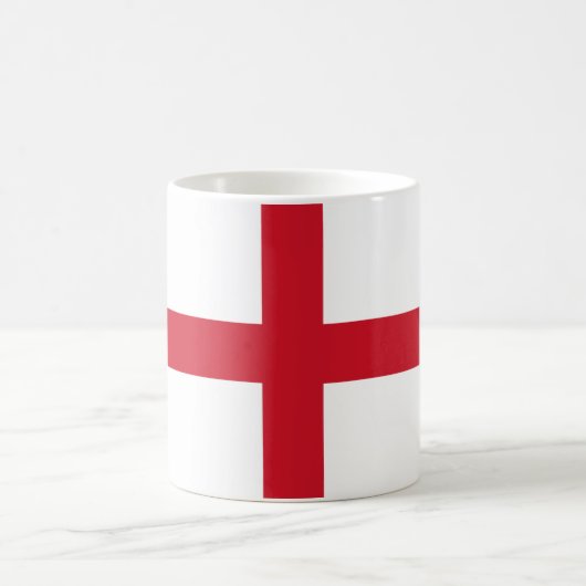 Englische Flagge Kaffeetasse (Mittel)