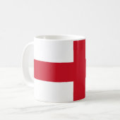 Englische Flagge Kaffeetasse (Vorderseite Links)