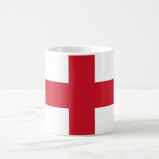 Englische Flagge Kaffeetasse (Mittel)