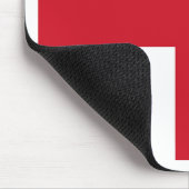 Englische Flagge Mousepad (Ecke)