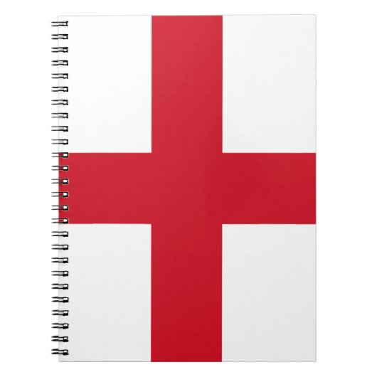 Englische Flagge Notizblock (Vorderseite)