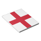 Englische Flagge Notizblock (angewinkelt)
