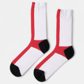 Englische Flagge Socken (Linkes Detail)