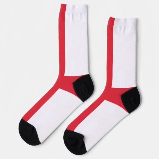 Englische Flagge Socken (Linkes Detail)