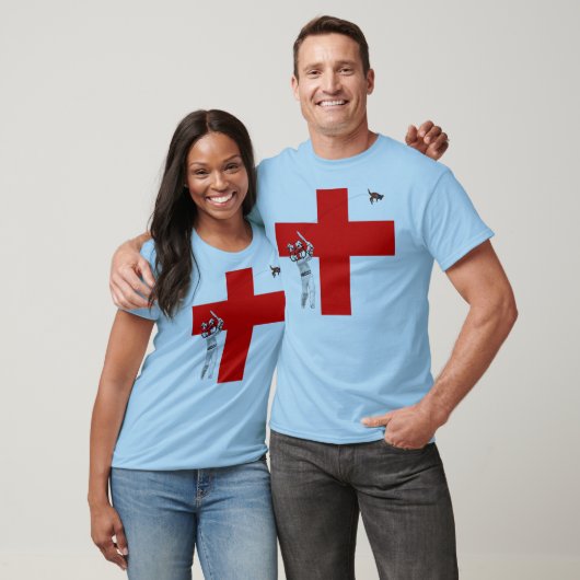 Englische Flagge T-Shirt (Unisex)