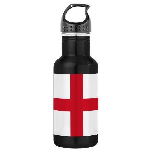 Englische Flagge Trinkflasche (Vorderseite)
