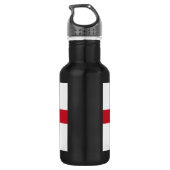 Englische Flagge Trinkflasche (Rückseite)