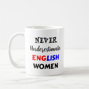 Englische Frauen Kaffeetasse