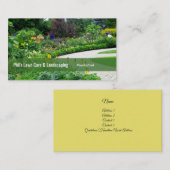 Englische Gärten, die Visitenkarte landschaftlich (Vorne/Hinten)