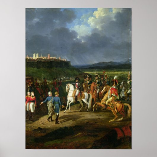 Englische Gefangene bei Astorga Vorgestellt an Poster (Vorne)