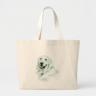 Englische golden retriever-Tasche Jumbo Stoffbeutel