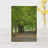 Englische Herbst-Gruß-Karte Karte (Gelbe Blume)