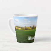 Englische Herbstlandschaft - Klein Personalisiert Milchtasse (Linke Ecke)