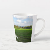 Englische Herbstlandschaft - Klein Personalisiert Milchtasse (Rechts)