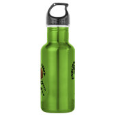 Englische HornNut Edelstahlflasche (Vorderseite)