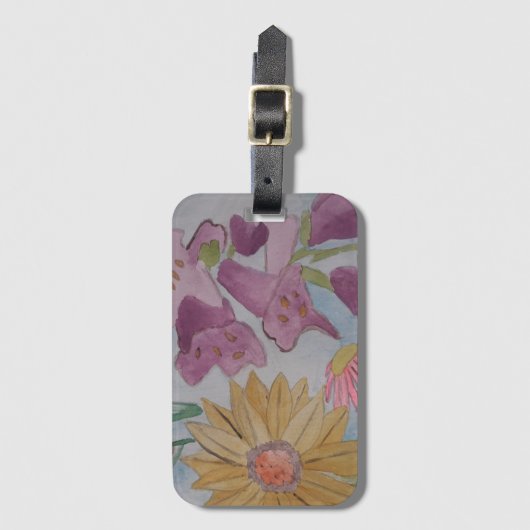 Englische Hütte Garden Gepäckanhänger (Vorderseite Vertikal)