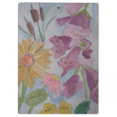 Englische Hütte Garden Klemmbrett (Rückseite)