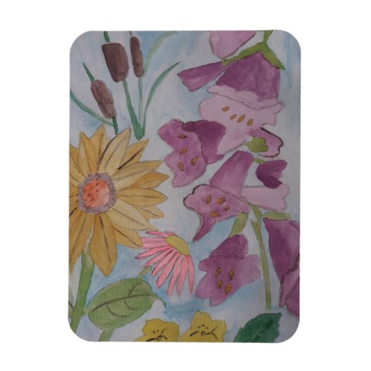 Englische Hütte Garden Magnet (Vertikal)