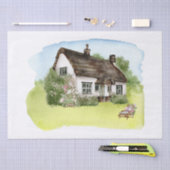 Englische Hütte Garden Seidenpapier (Handwerk)