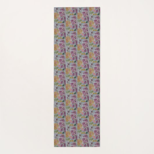 Englische Hütte Garden Yogamatte (Rückseite)