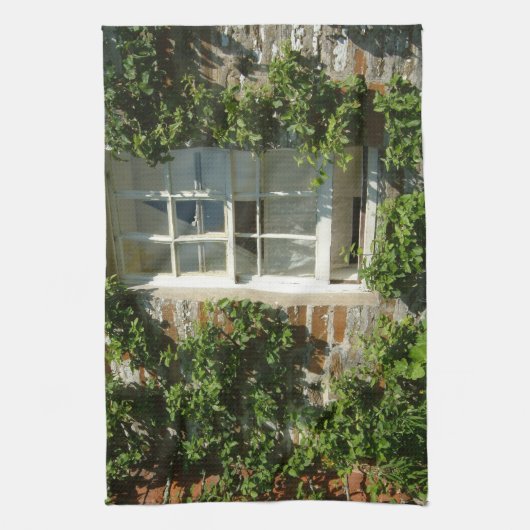 Englische Hütte I Charming Geschirrtuch (Vertikal)