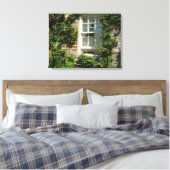 Englische Hütte I Charming Leinwanddruck (Insitu (Schlafzimmer))