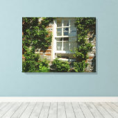 Englische Hütte I Charming Leinwanddruck (Insitu (Holzboden))