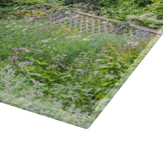 Englische Hütte mit Glasschneidbrett Schneidebrett (Ecke)