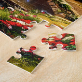 Englische Hütte Puzzle (Seite)