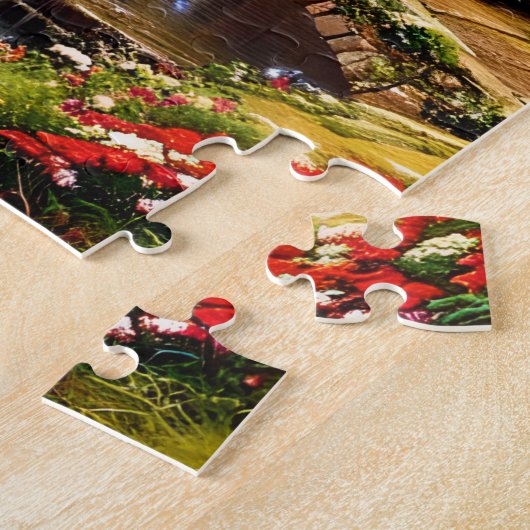 Englische Hütte Puzzle (Seite)