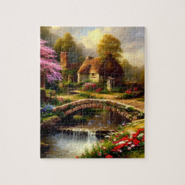 Englische Hütte Puzzle