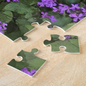 Englische Hütte und Lila ehrlich Puzzle (Seite)