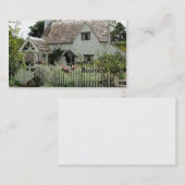 Englische Hütte Visitenkarte (Vorne/Hinten)