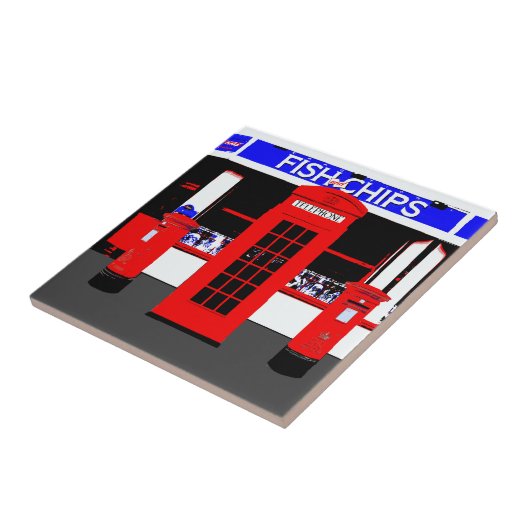 Englische Ikonen gewöhnlich England Fliese (Seite)