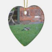 Englische Jay Keramikornament (Links)