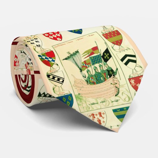 Englische Kreuzfahrer Krawatte (Gerollt)