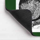 Englische Kurztaube 1978 Mousepad (Ecke)