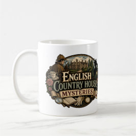 Englische Landhaus-Mystery Kaffeetasse