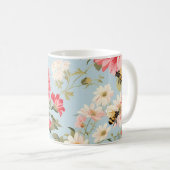 Englische Landschaft Blumengarten Kaffeetasse (VorderseiteRechts)