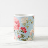 Englische Landschaft Blumengarten Kaffeetasse (Mittel)