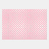 Englische Landschaft Blumengarten und Polka Dots Geschenkpapier Set (Vorderseite 2)