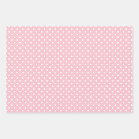 Englische Landschaft Blumengarten und Polka Dots Geschenkpapier Set (Vorderseite 2)