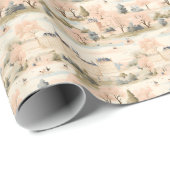Englische Landschaft Geschenkpapier (Rolleneckpunkt)
